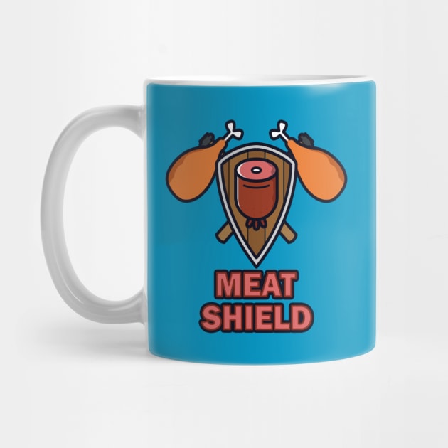 MEAT SHIELD by NerdWordApparel